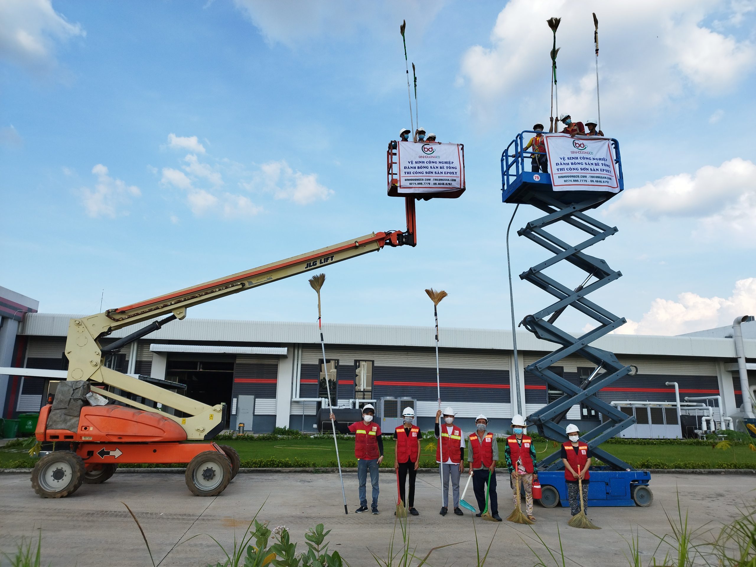 Dịch Vụ Vệ Sinh Công Nghiệp Bình Dương