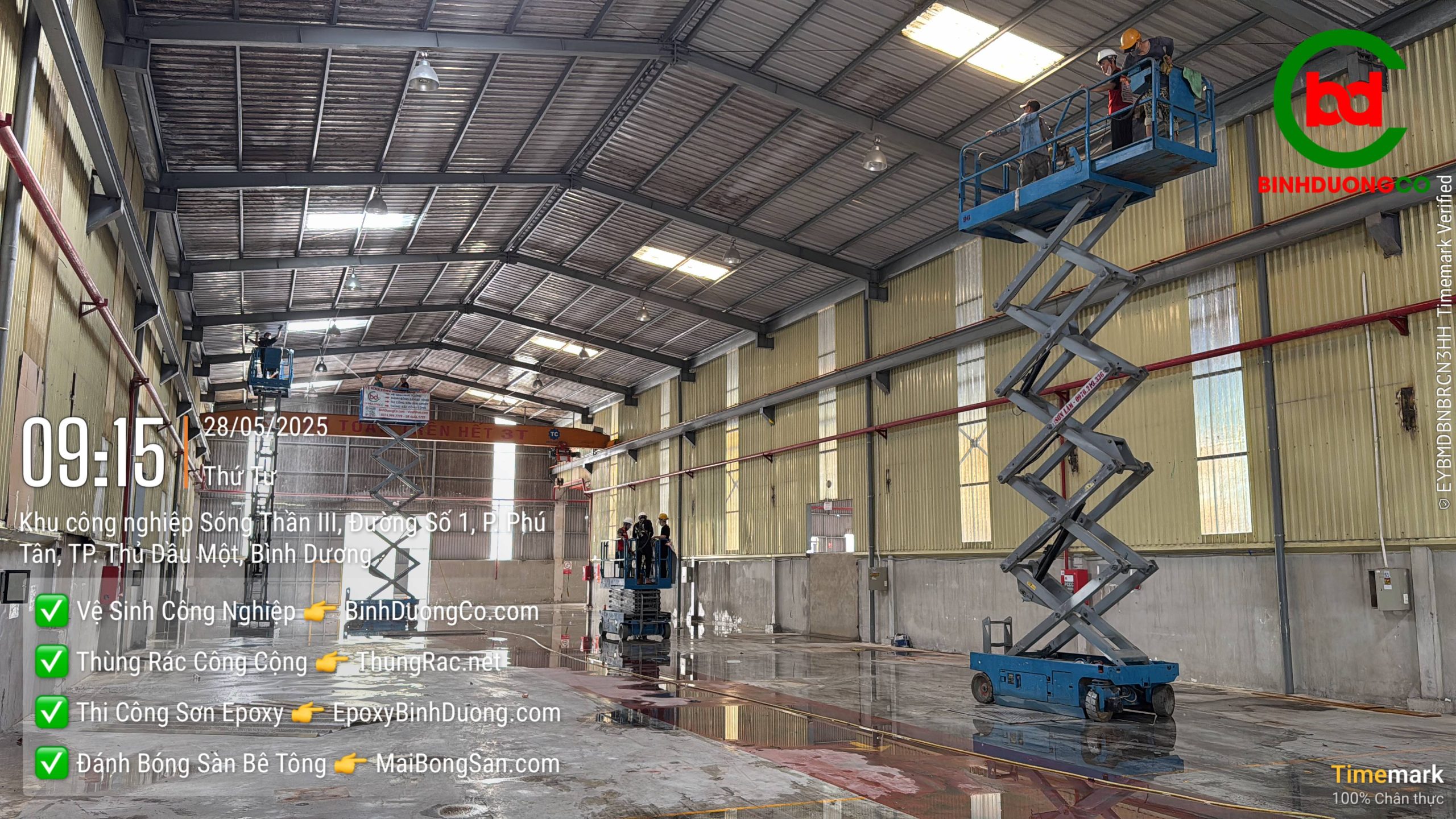 Dịch Vụ Vệ Sinh Nhà Xưởng Bình Dương