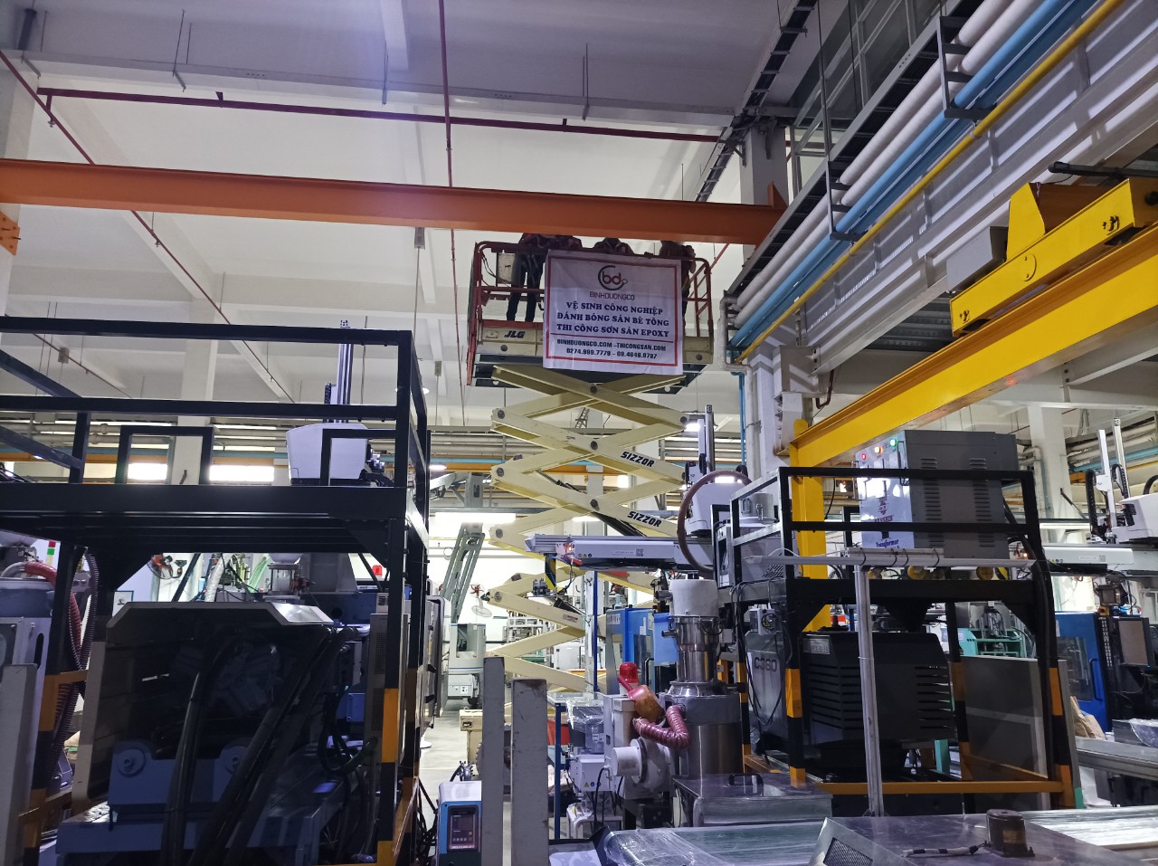 Dịch Vụ Vệ Sinh Công Nghiệp Bình Dương
